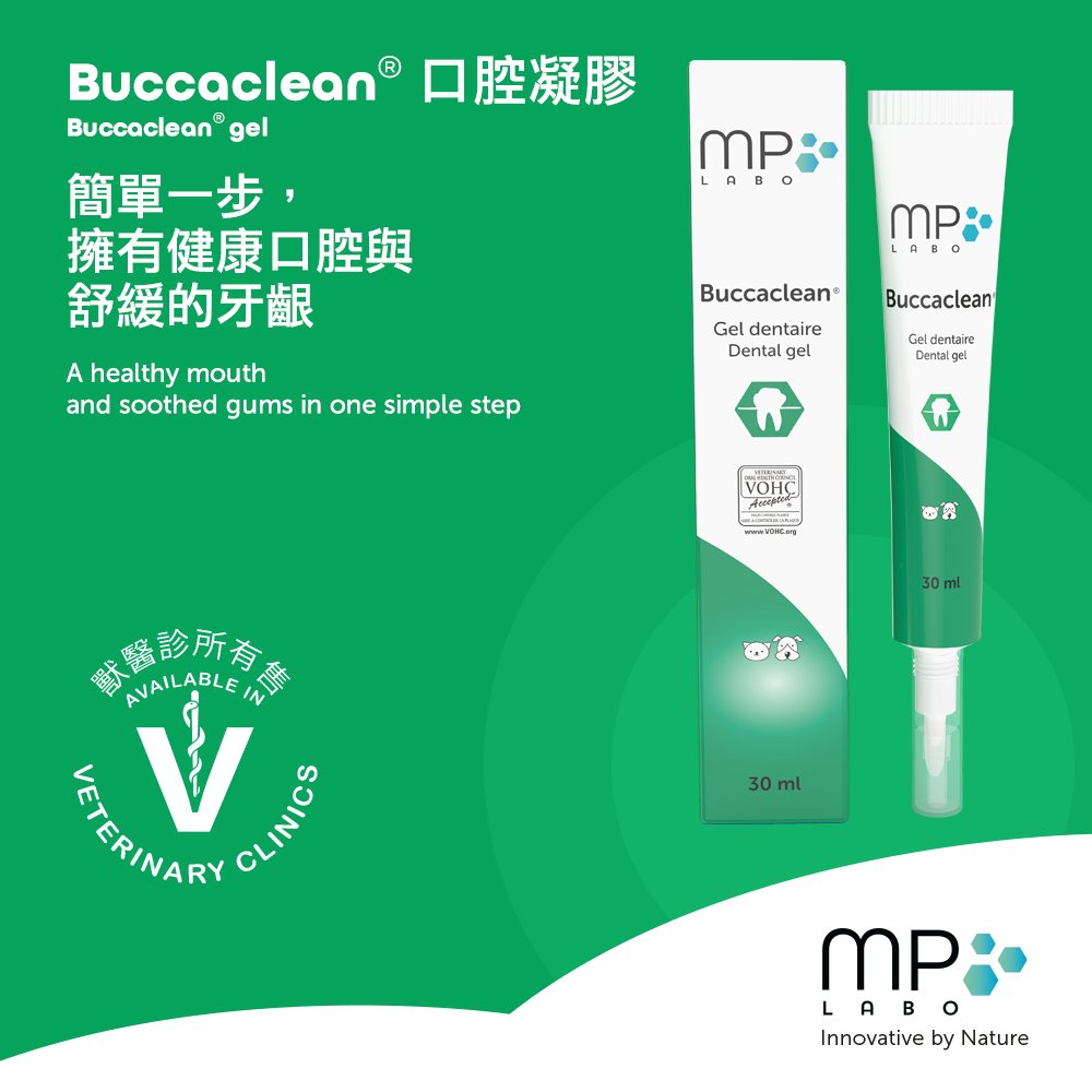 Buccaclean dental gel 30 ml with applicator tip
